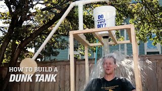 Learn How to Build a DIY Dunk Tank [upl. by Kan]