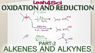 Alkenes amp Alkynes Oxidation Reduction and Oxidative Cleavage [upl. by Britton]