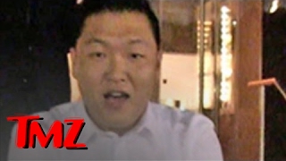 Gangnam Style Singer DANCES ON THE STREET  PSY 강남스타일  TMZ [upl. by Gerta]