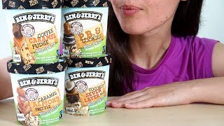 ASMR Trying Vegan Ben amp Jerry’s Whispered [upl. by Odella]