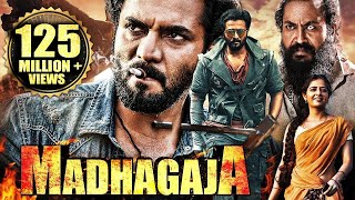 MADHAGAJA 2022 New Released Full Hindi Dubbed South Movie  Srii Murali Jagapathi Babu Ashika R [upl. by Nrobyalc]