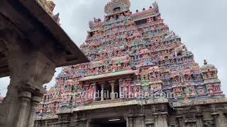 Virtual walk at worlds largest Hindu Temple  Srirangam Temple or the Sri Ranganathaswamy Temple [upl. by Novj]