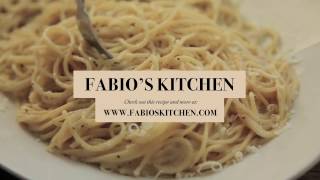 Fabios Kitchen Episode 8 quotSpaghetti Cacio e Pepequot [upl. by Annaet]