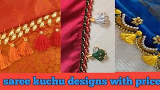 50 saree kuchu designs with price [upl. by Oliva]