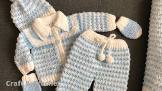 Easy crochet baby cardigan craft amp crochet sweater 2111 [upl. by Sardella]