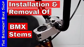 Removing and Installing a BMX Stem Step By Step Guide [upl. by Tung]