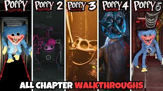 Poppy Playtime Chapter 12345 All Chapters WALKTHROUGH [upl. by Brad757]