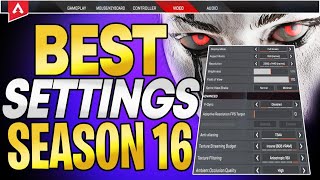 Best Controller Settings In Apex Legends Season 16 ALC  Reticle [upl. by Monson]