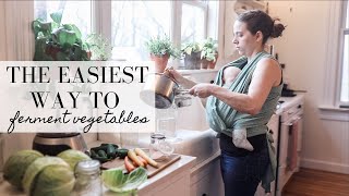 How to Ferment ANY Vegetable  LACTO FERMENTATION GUIDE [upl. by Aneerb]