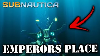 How To Get To The Emperor Place in Subnautica [upl. by Ahseia]