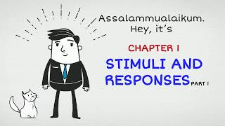 CHAPTER 1 STIMULI AND RESPONSES 1 FORM 3 [upl. by Thayer]