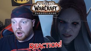 WHAT HAS SHE DONE  World of Warcraft Shadowlands Trailer  Krimson KB Reacts [upl. by Sarine647]