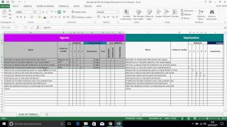 Plan de Trabajo excel 2a parte [upl. by Nniw]