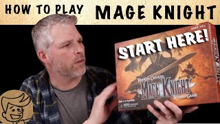 Mage Knight  How To Play  1 Start Here [upl. by Aiehtela]