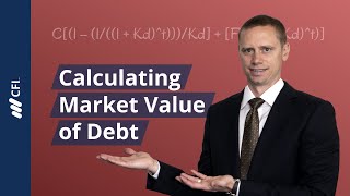 Calculating Market Value of Debt [upl. by Parfitt]