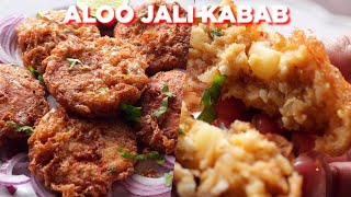 Delicious Aloo Jali Kabab Recipe [upl. by Narcho281]