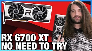 AMD Radeon RX 6700 XT GPU Review Literally Anything Will Sell [upl. by Rialc]