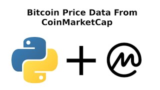 Get Crypto Price Data from CoinMarketCap in python [upl. by Yrred]