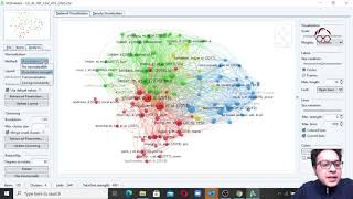 Bibliometric Analysis of DIMENSIONS Data Using VosViewer [upl. by Edmon]