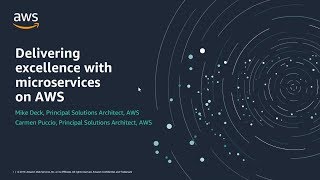 Delivering Excellence With Microservices On AWS [upl. by Adiarf]