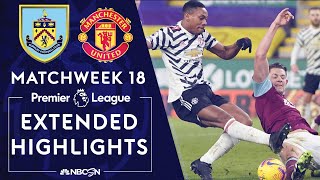 Burnley v Manchester United  PREMIER LEAGUE HIGHLIGHTS  1122021  NBC Sports [upl. by Tucker]