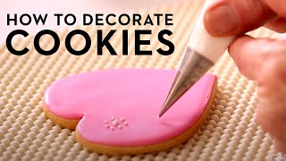 How To Decorate Cookies for Beginners  Good Housekeeping [upl. by Cattier]