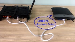 How to add a Linksys router as an Access point [upl. by Natsyrt]