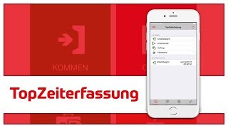 TopZeiterfassung App  TopKontor Zeiterfassung [upl. by Ellenid]