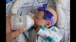 Reborn Iylas Morning Routine Reborn Baby Doll Roleplay [upl. by Eiznil]