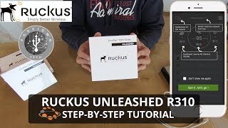 Ruckus Unleashed R310 Access Point Great WiFi in minutes [upl. by Lolanthe]