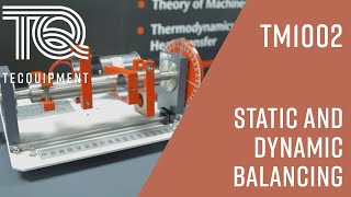 Static and Dynamic Balancing TM1002 [upl. by Wolram805]