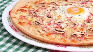 Cómo hacer Masa para Pizza Italiana  Fina y Crujiente [upl. by Fenelia]