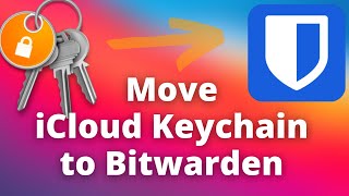 Export iCloud Keychain Passwords amp Import to Bitwarden [upl. by Feerahs]