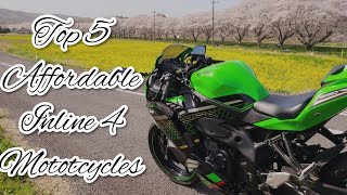 Top 5 Affordable Inline 4 Motorcycles sa Pinas [upl. by Ahsita]