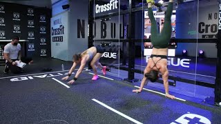 Open Workout 211 Wall Walk Standard [upl. by Anelrahs]