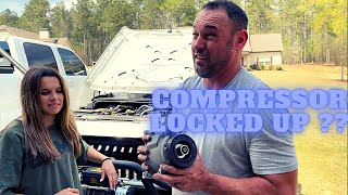 2014 Jeep Wrangler AC Compressor Swap [upl. by Fiann]