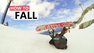 How to Fall on a Snowboard [upl. by Sharma]