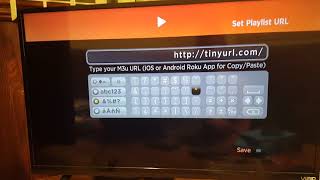 How to configure m3u playlist player for Roku IPTV [upl. by Finella]