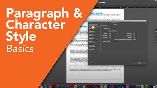 InDesign 2023 Tutorial  Paragraph Styles amp Character Style Basics [upl. by Anerac375]