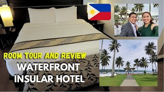 WATERFRONT INSULAR HOTEL  DELUXE PREMIUM ROOM  ROOM TOUR and REVIEW  DAVAO PHILIPPINES [upl. by Lorrimor]