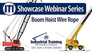 Boom Hoist Wire Rope on Mobile Cranes  Failures amp Considerations [upl. by Mears732]