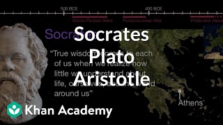 Socrates Plato Aristotle  World History  Khan Academy [upl. by Recneps]