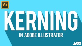 Kerning Type in Adobe Illustrator Tutorial [upl. by Aissert475]