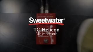 TCHelicon Mic Mechanic V2 Vocal Processing Pedal Demo [upl. by Creight]