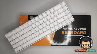 Royal Kludge RK855 RK68 Mechanical Keyboard Unboxing and RGB Lights Demo  Unboxing With Dad [upl. by Tigram]