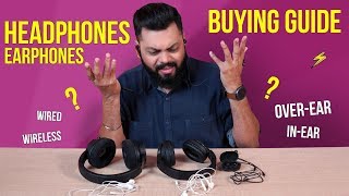 Headphones amp Earphones Buying Gyan ⚡ Ye Aapko Jarur Pata Honi Chahiye 🎧🎧 [upl. by Elianore]