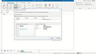 How to Create a distribution list with Outlook [upl. by Ocsinarf]