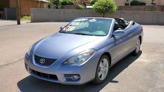 Quick look at a 2007 Toyota Solara Convertible 150k Miles [upl. by Christopher]