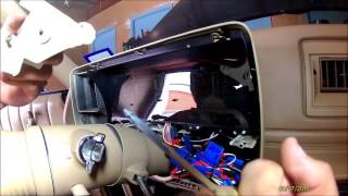 Part 1 Intellitronix LED 6 Gauge Cluster install in a El Camino  GBody [upl. by Remark]