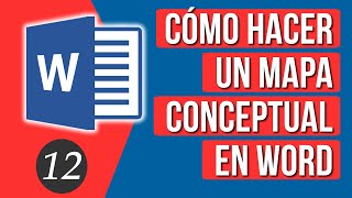 Como Hacer Mapas Conceptuales en Word [upl. by Naoma875]